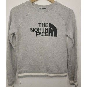 The North Face Women Size XS Sweatshirt Gray Long Sleeve Pullover